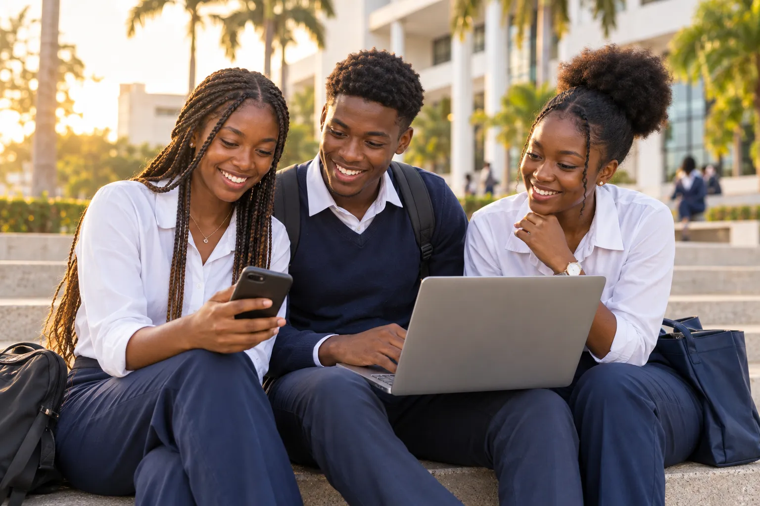 Bacheliers utilisant la plateforme Oriente-Moi